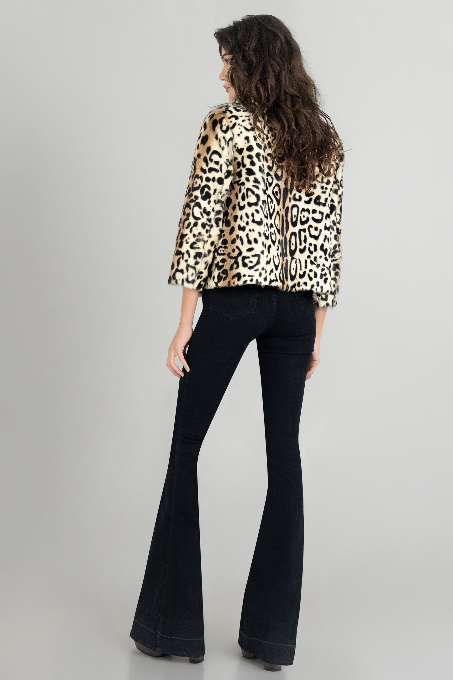 LEOPARD GOAT JACKET