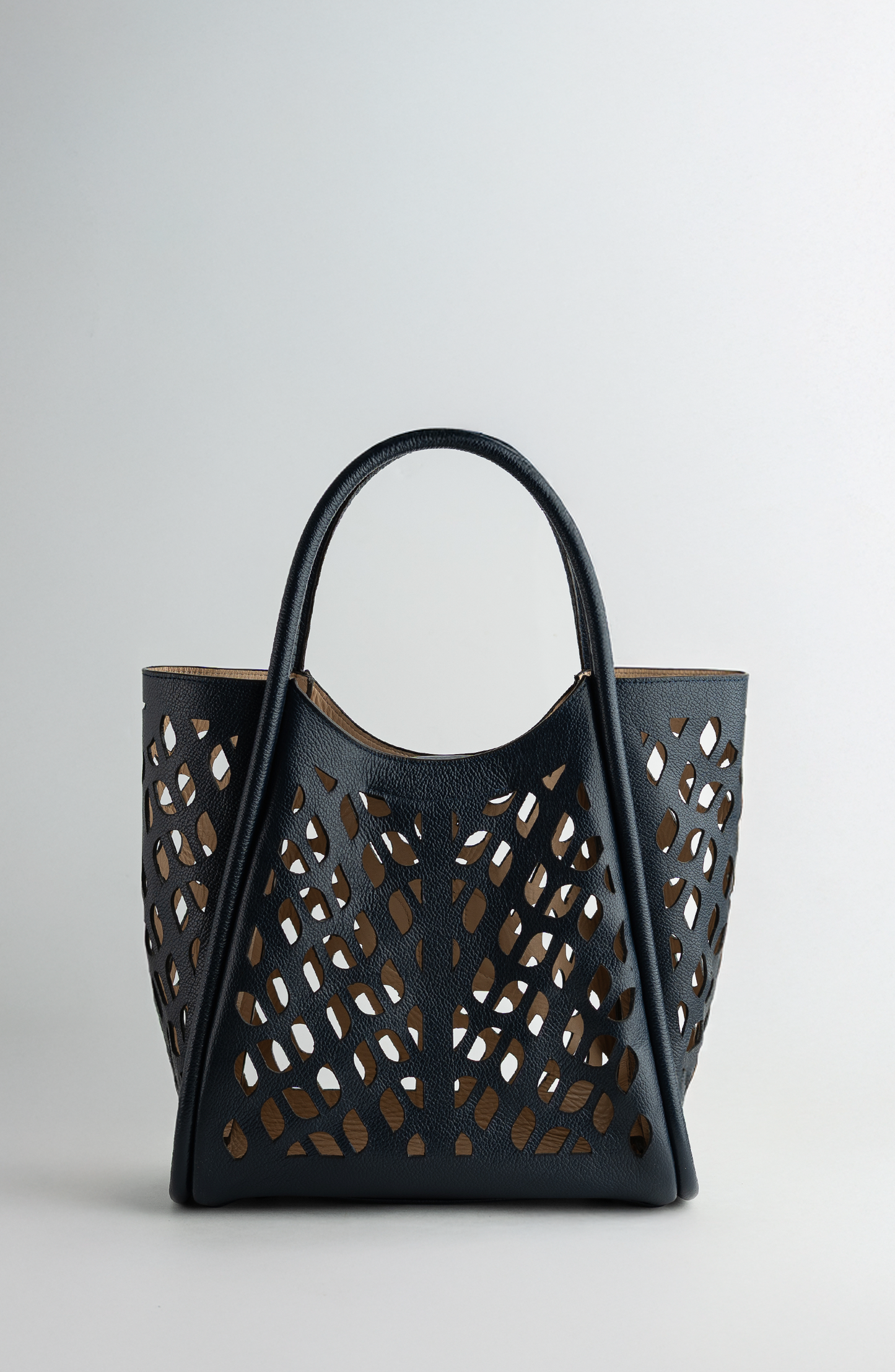 CALIXTO CAGE TOTE NAVY