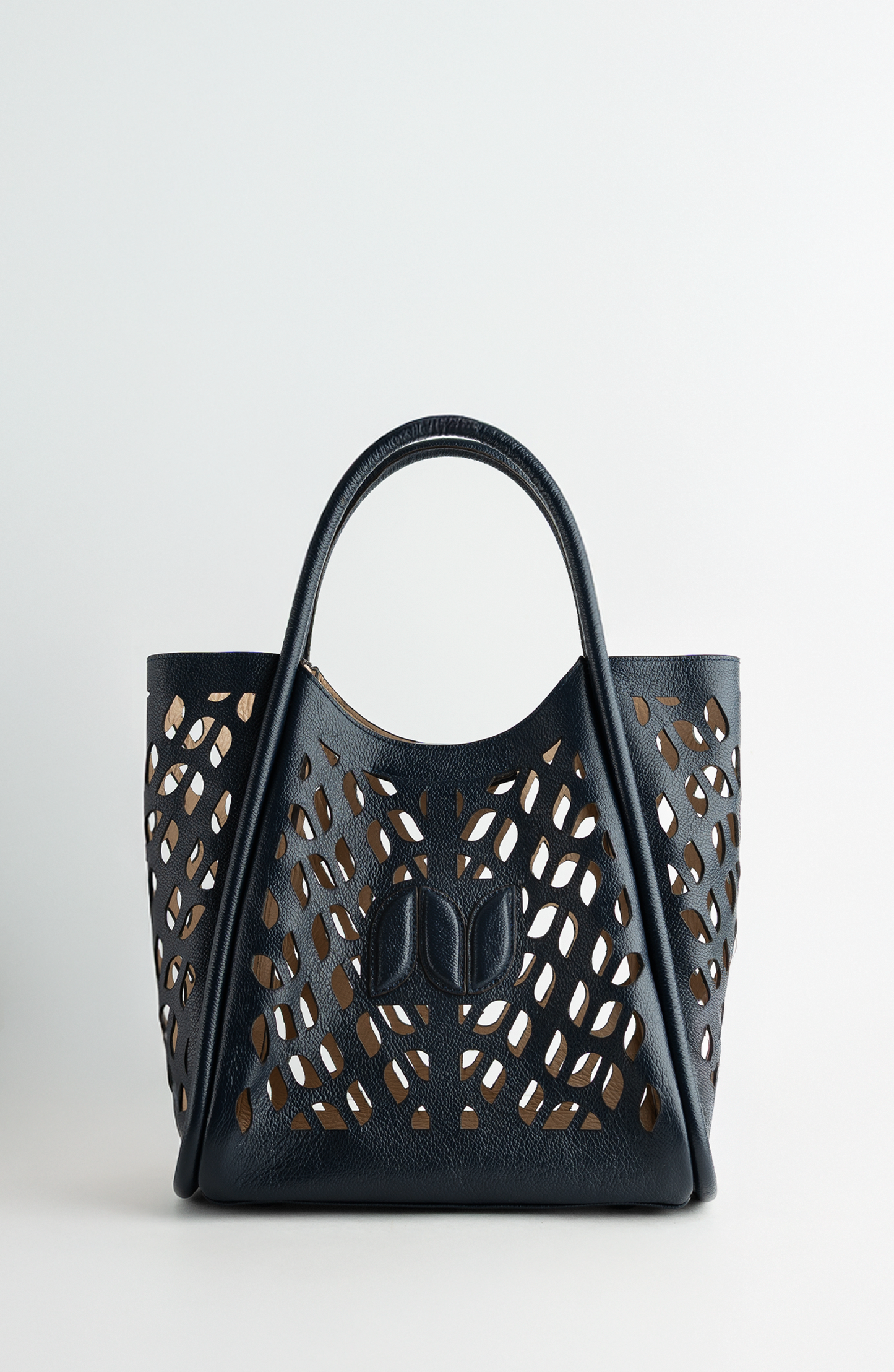 CALIXTO CAGE TOTE NAVY