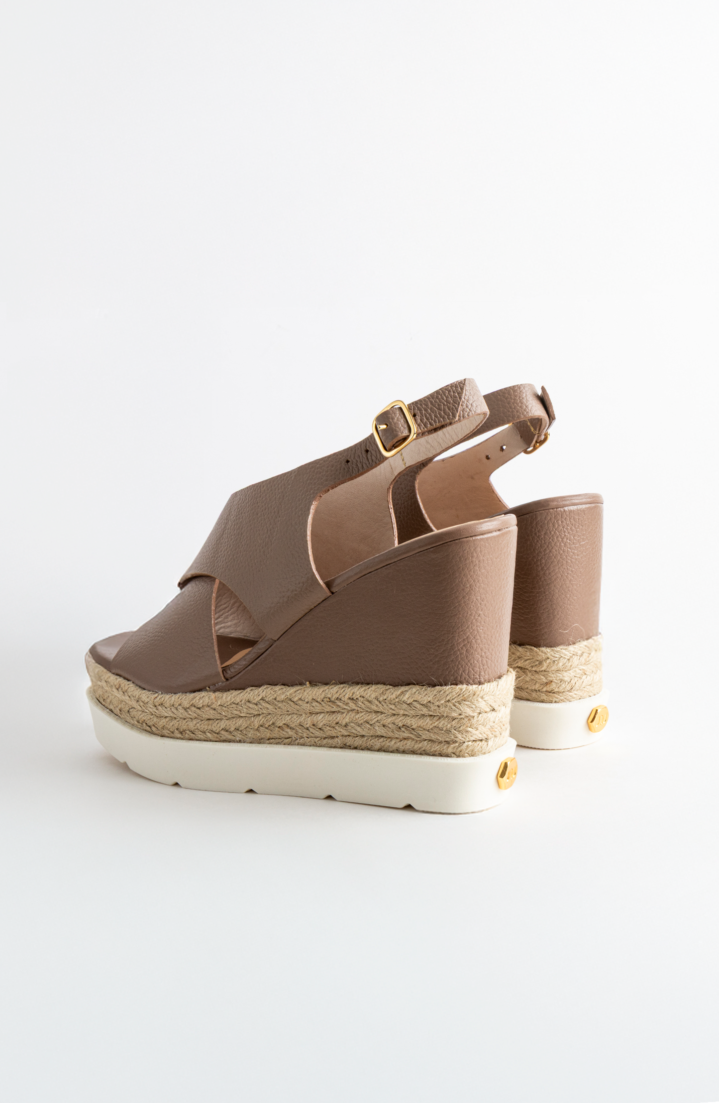 JACOBS WEDGE SANDAL TAUPE