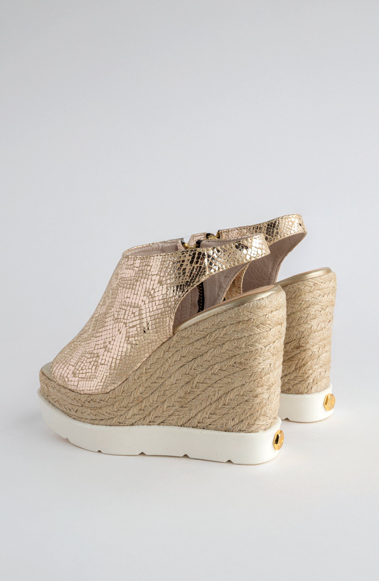OLIMPIA OPEN TOE BOOT IN LEATHER PYTHON