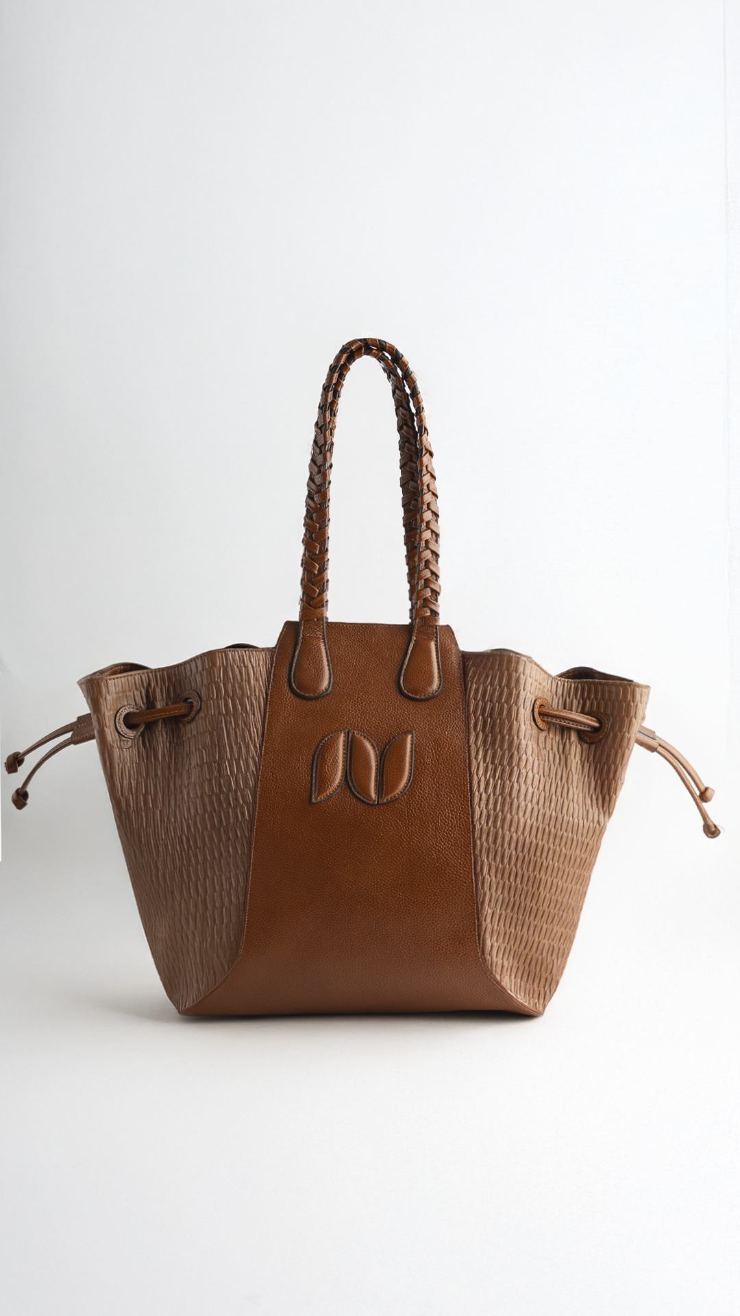 MARINA TOTE LEATHER COÑAC