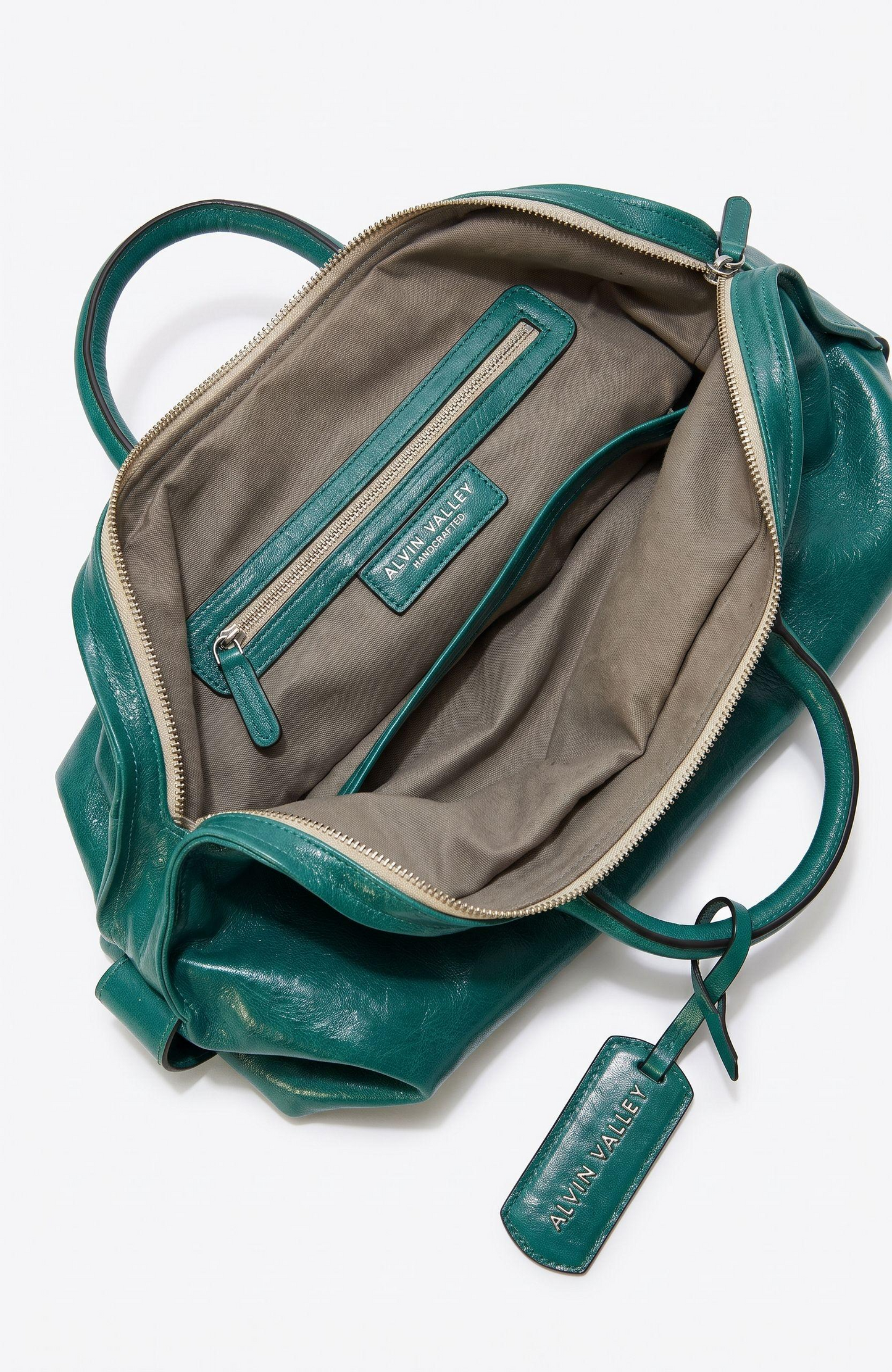 THE BLIXEN BAG EMERALD GREEN