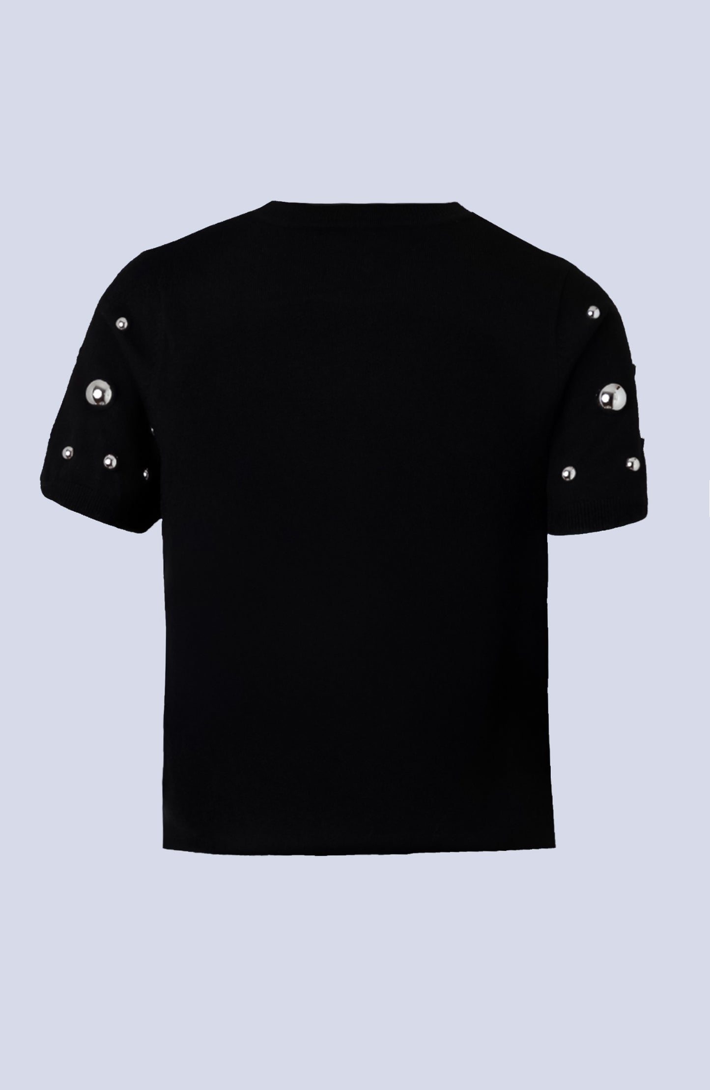 Short Sleeve T with Applique Pearls