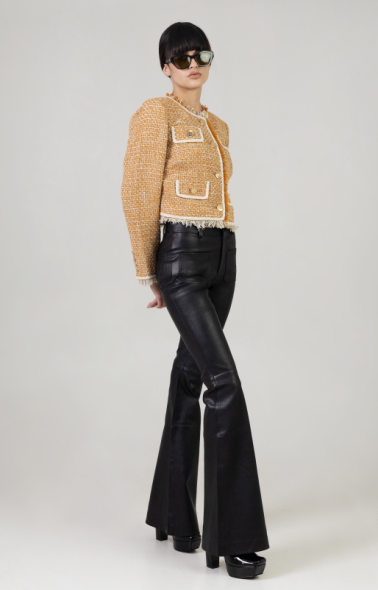 TWEED CROP JACKET – Alvin Valley TWEED CROP JACKET – Alvin Valley