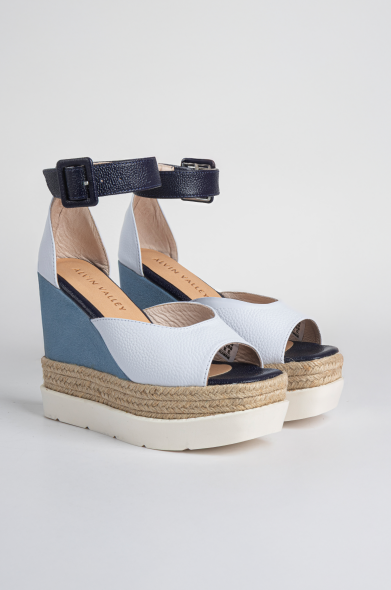 TATI ESPADRILLE SANDAL IN LEATHER