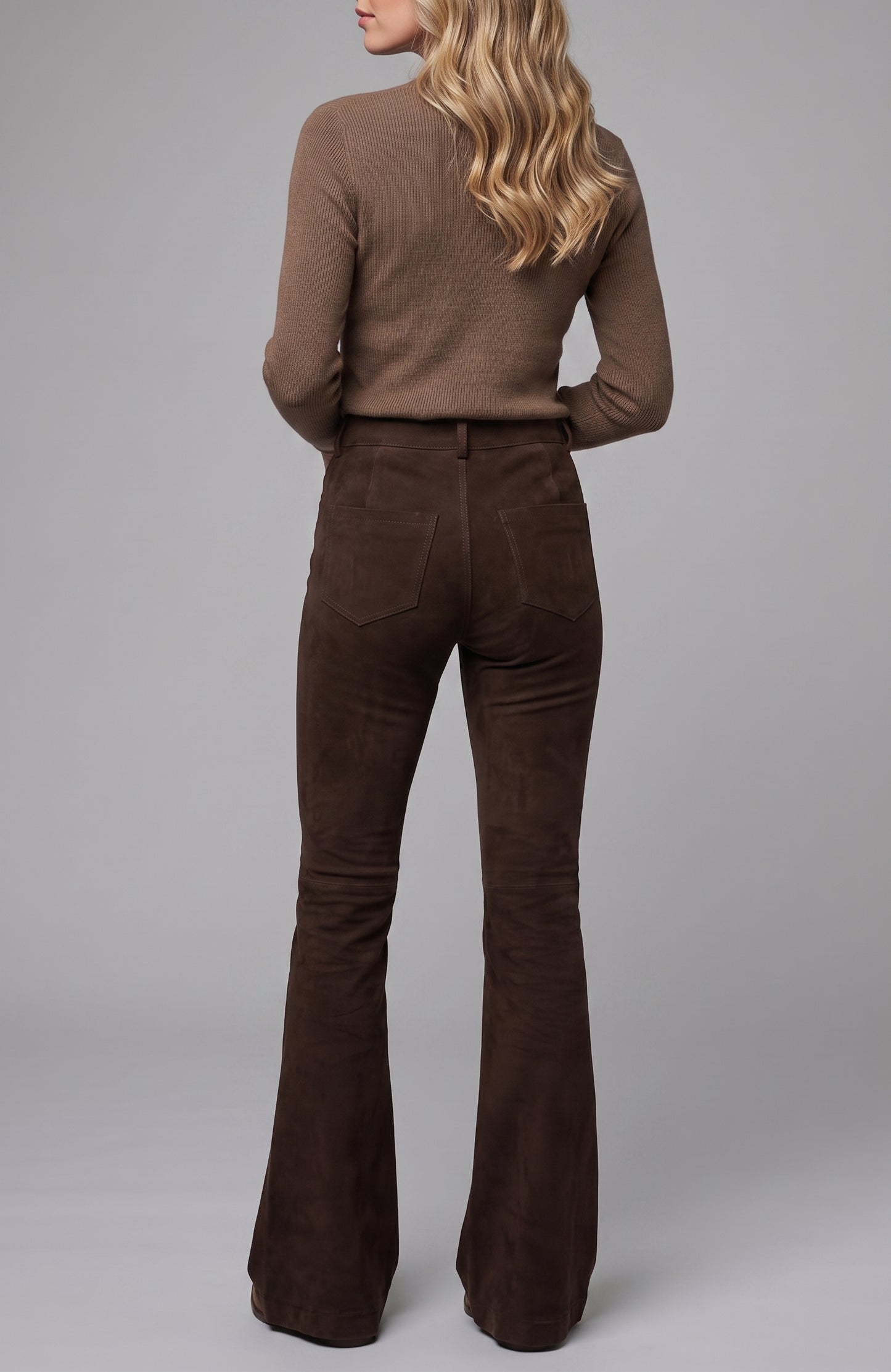 DOYENNE LEATHER SUEDE CHOCOLATE
