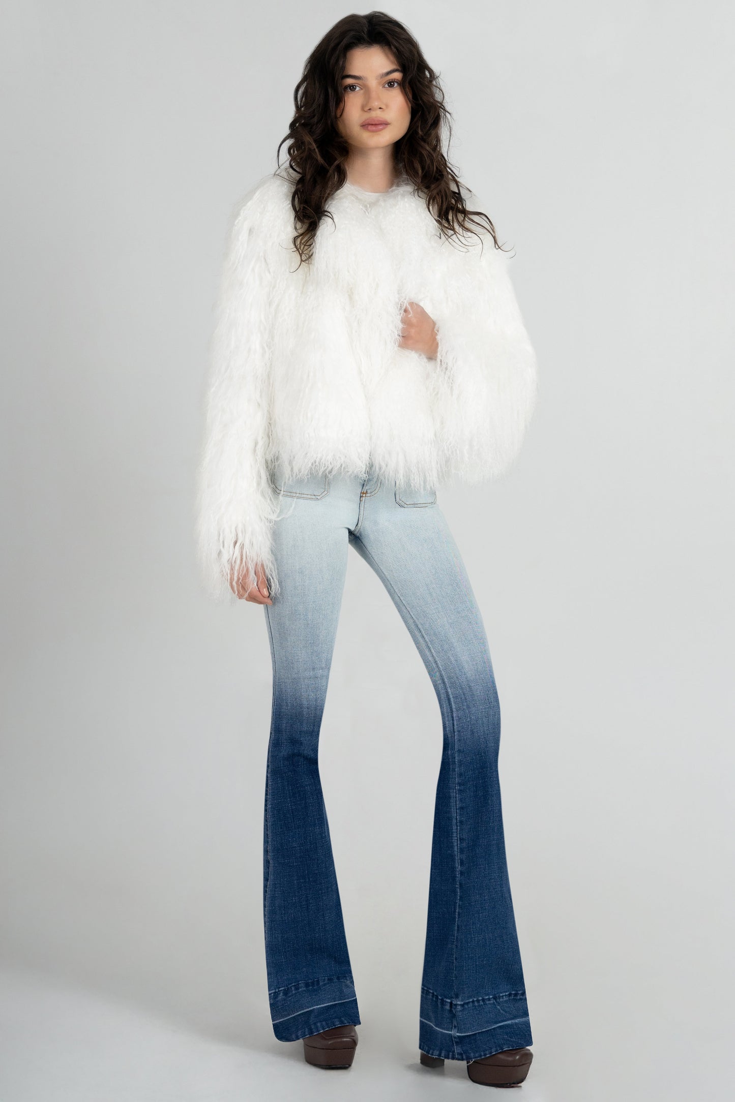 Long Hair Tibet Lamb Coat