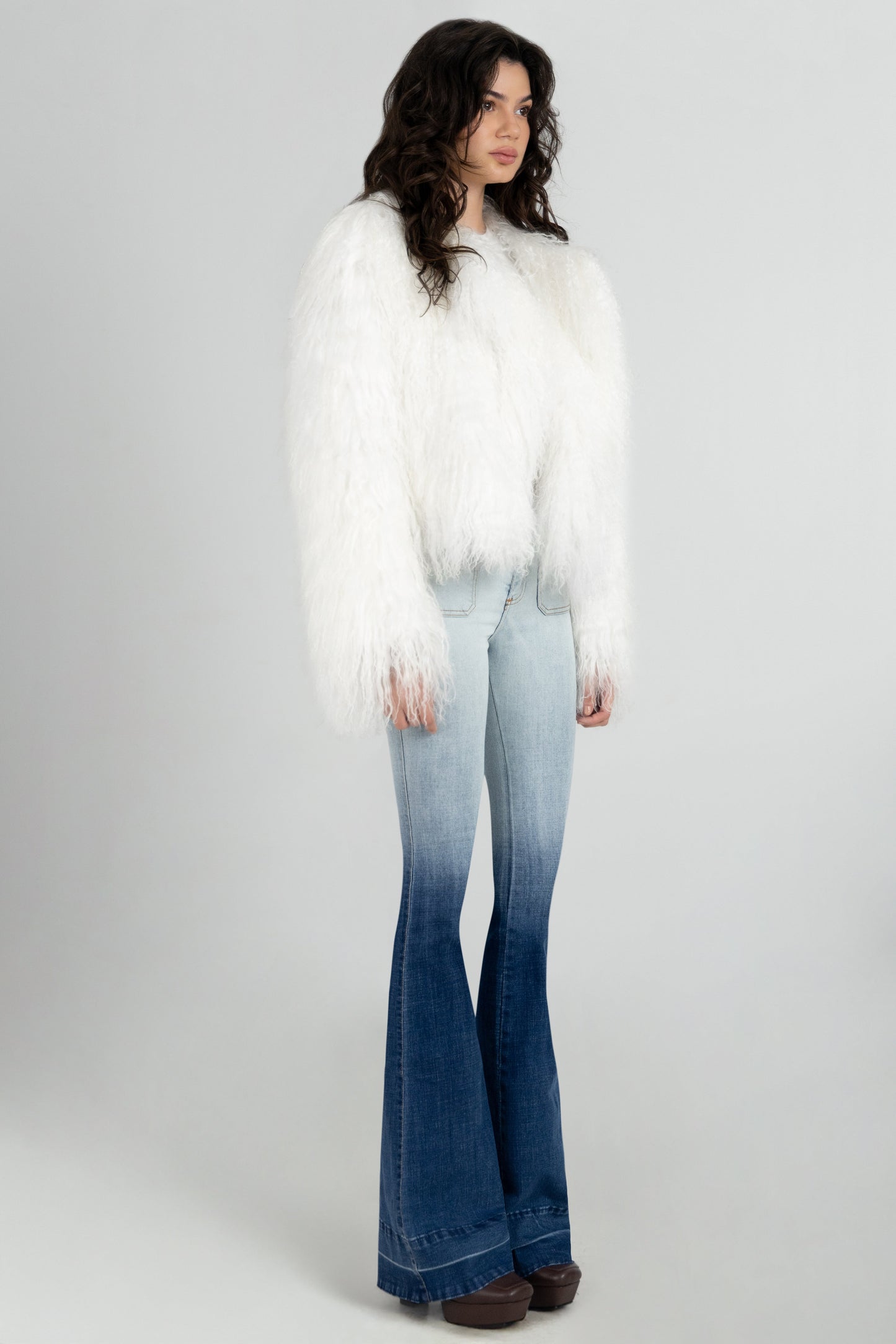Long Hair Tibet Lamb Coat