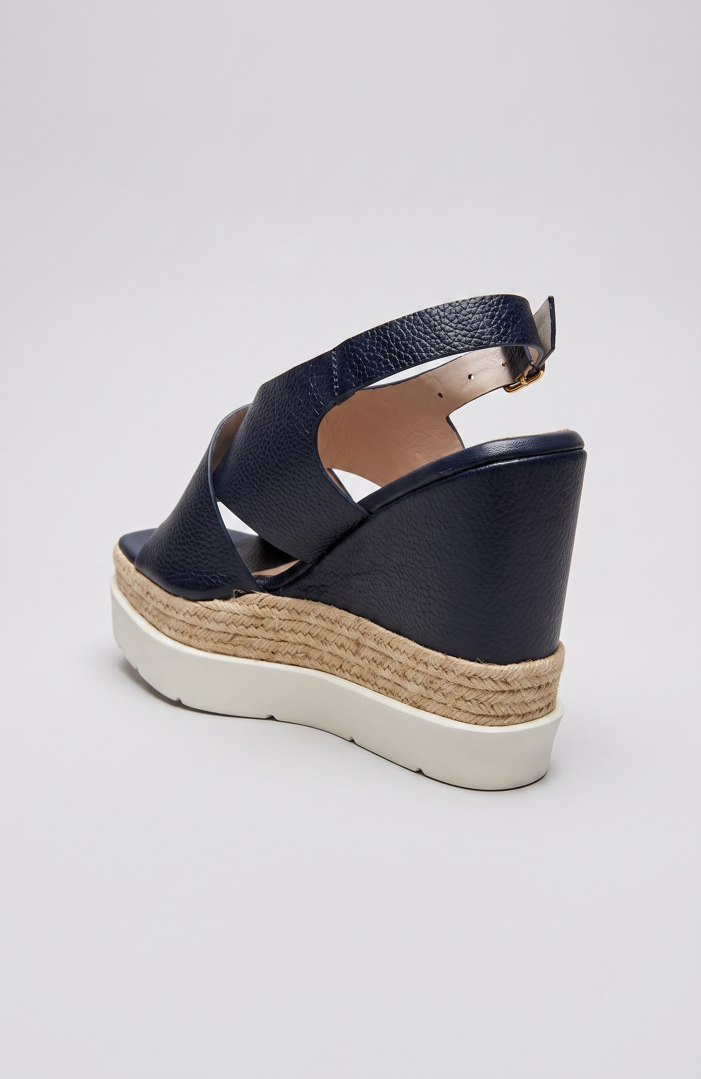 JACOBS WEDGE SANDAL NAVY BLUE