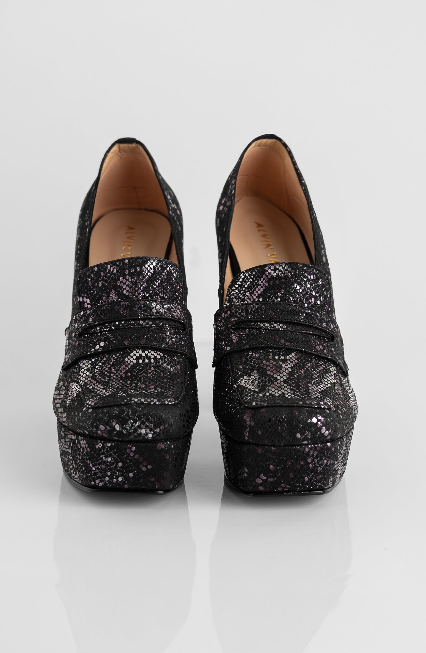 COOPER LOAFER PLATFORM Python Print (Pre Order Del 10/15)