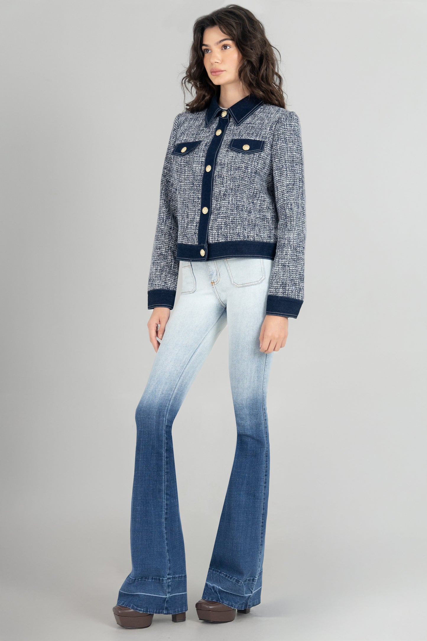 Denim and Tweed Jacket