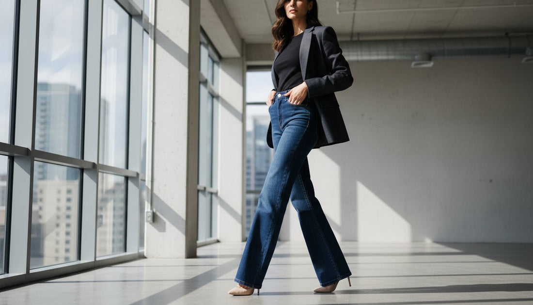 The Architectural Silhouette: Jeans That Make You Look Taller and Slimmer by Design