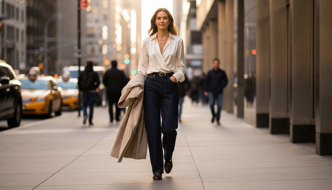 Styling a Silk Blouse with Jeans: The Definitive Guide to Modern Sophistication