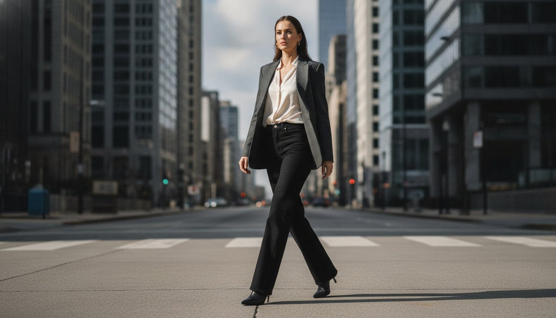 What to Wear With Black Wide Leg Jeans: The 2026 Architectural Style Guide