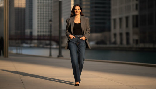 How to Wear a Blazer with Wide Leg Jeans: The 2026 Guide to Elevated Proportions