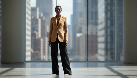 The Art of the Blazer with Black: A Masterclass in Timeless Power Dressing