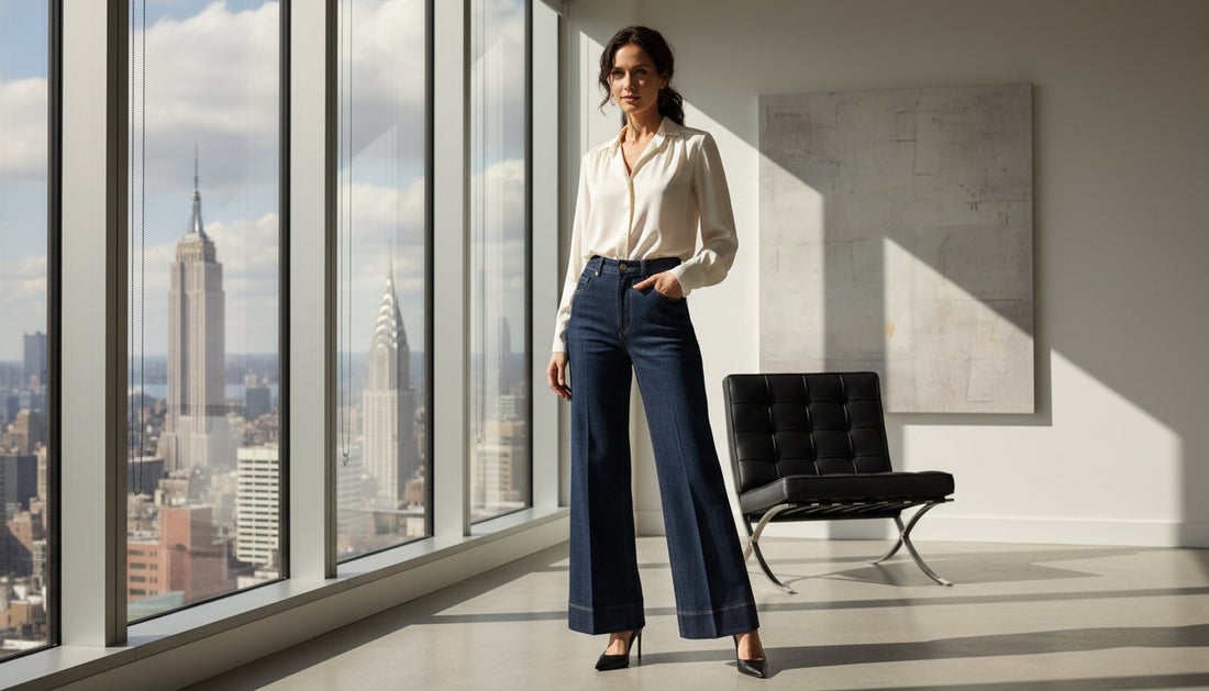 The Definitive Guide to Women's Wide-Leg Jeans: Luxury, Fit, and Silhouette