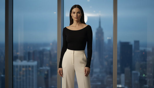 The Ballet Knit Top: A Masterclass in Sculptural Elegance and Versatility