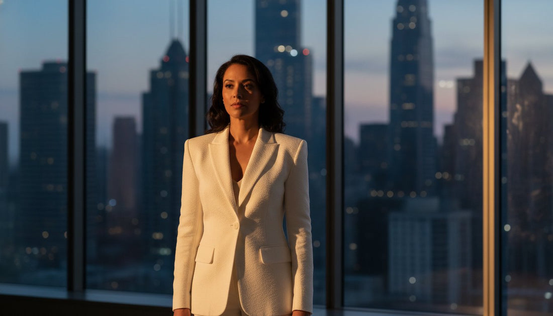 The White Blazer: A Study in Sartorial Architecture and Modern Power