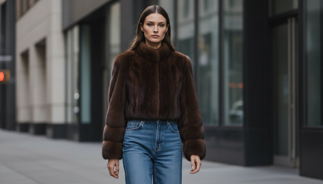 The Cropped Mink Coat: A Study in Modern Luxury and Proportions (2026)