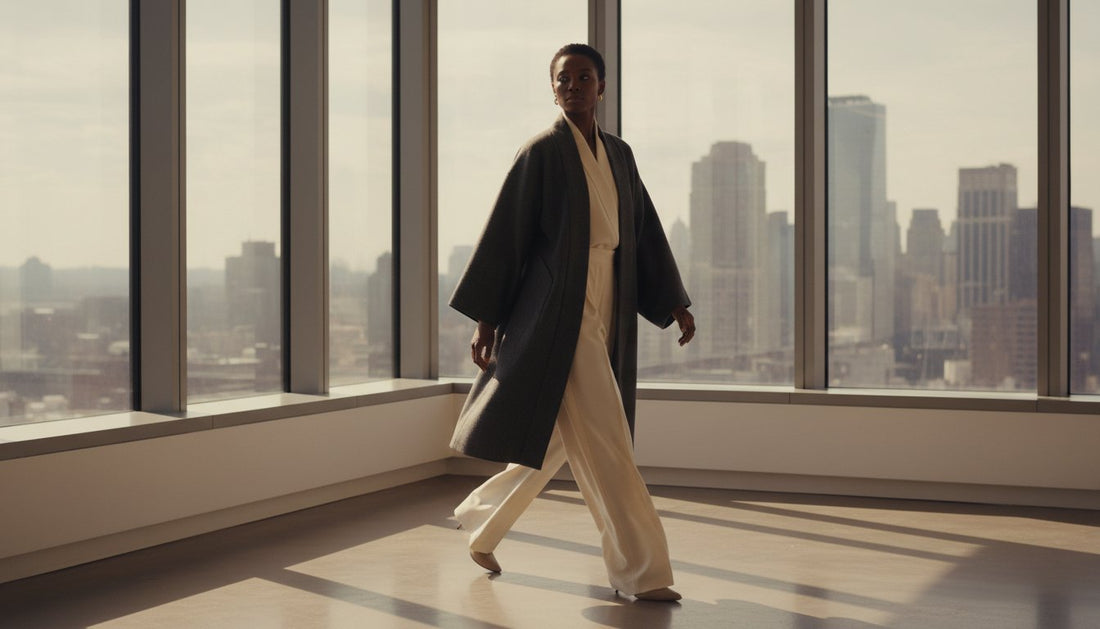 The Kimono Jacket: A Masterclass in Architectural Draping and Form