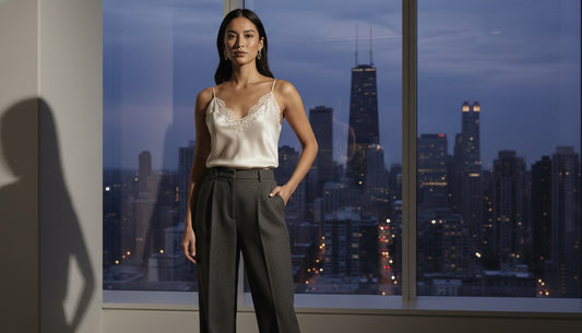 The Lace and Silk Top: An Architectural Study in Quiet Luxury