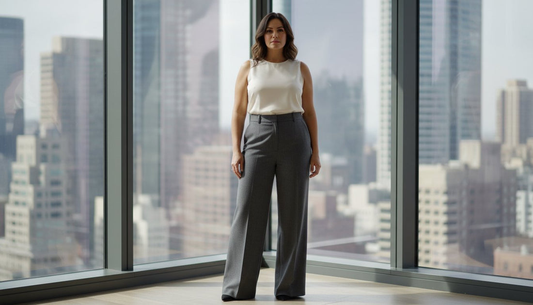 High-Waisted Trousers for Curvy Figures: The Definitive Guide to Luxury Tailoring