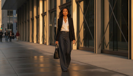 Denim Palazzo Pants: The Architectural Evolution of Luxury Denim