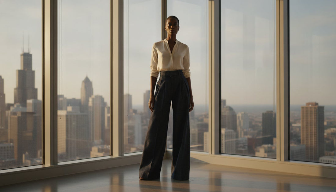 Denim Palazzo Pants: The Architectural Masterclass in Luxury Denim