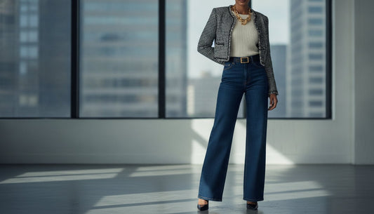 How to Accessorize Wide Leg Jeans: A Masterclass in Luxury Proportions