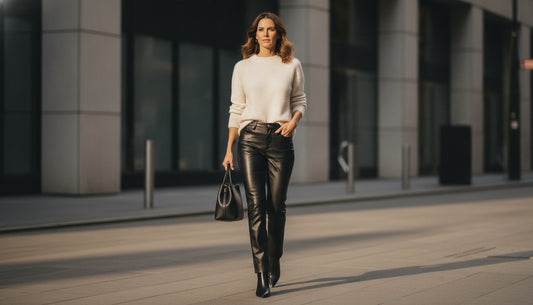 How to Style Leather Jeans: Metropolitan Style Guide