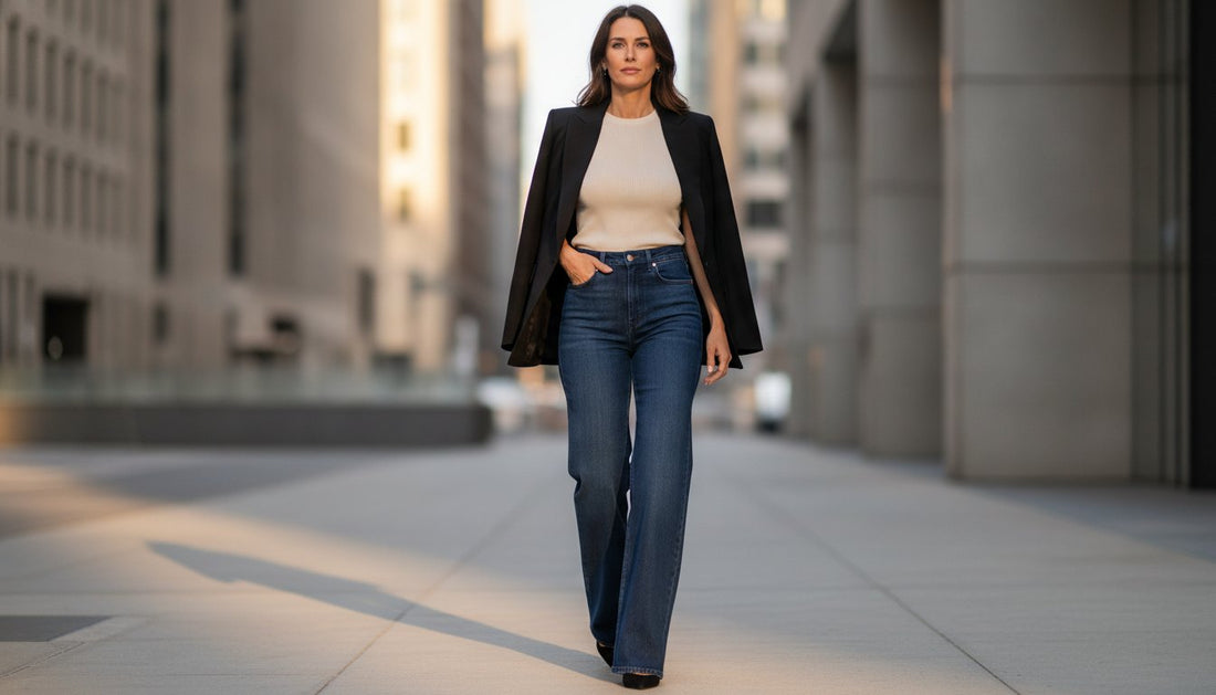 How to Style Wide Leg Jeans: Luxury Denim Tailoring Guide