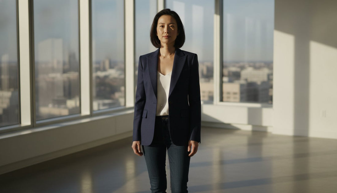 The Blue Blazer: A Study in Sophisticated Authority and Timeless Tailoring