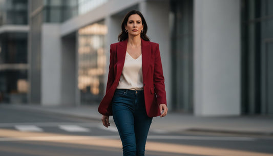 The Red Blazer: A Masterclass in Power Dressing and Quiet Luxury