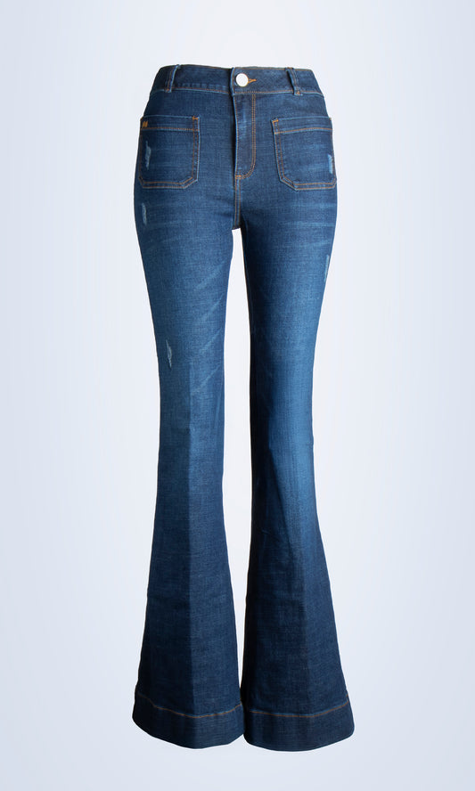 DOYENNE JEAN DISTRESSED WASH