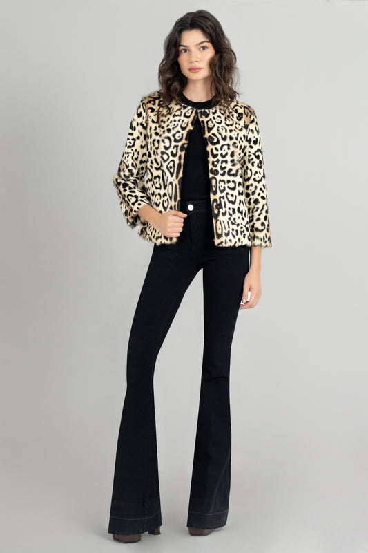 LEOPARD GOAT JACKET