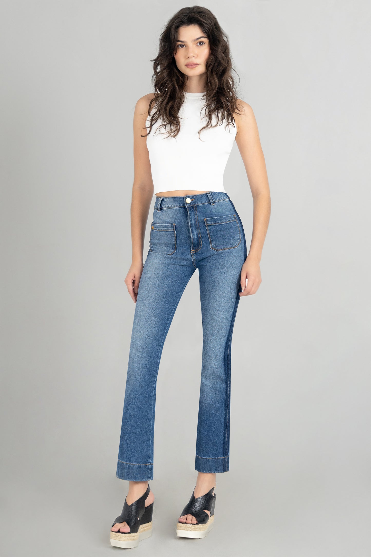 DOYENNE STRAIGHT LEG SIDE STRIPE