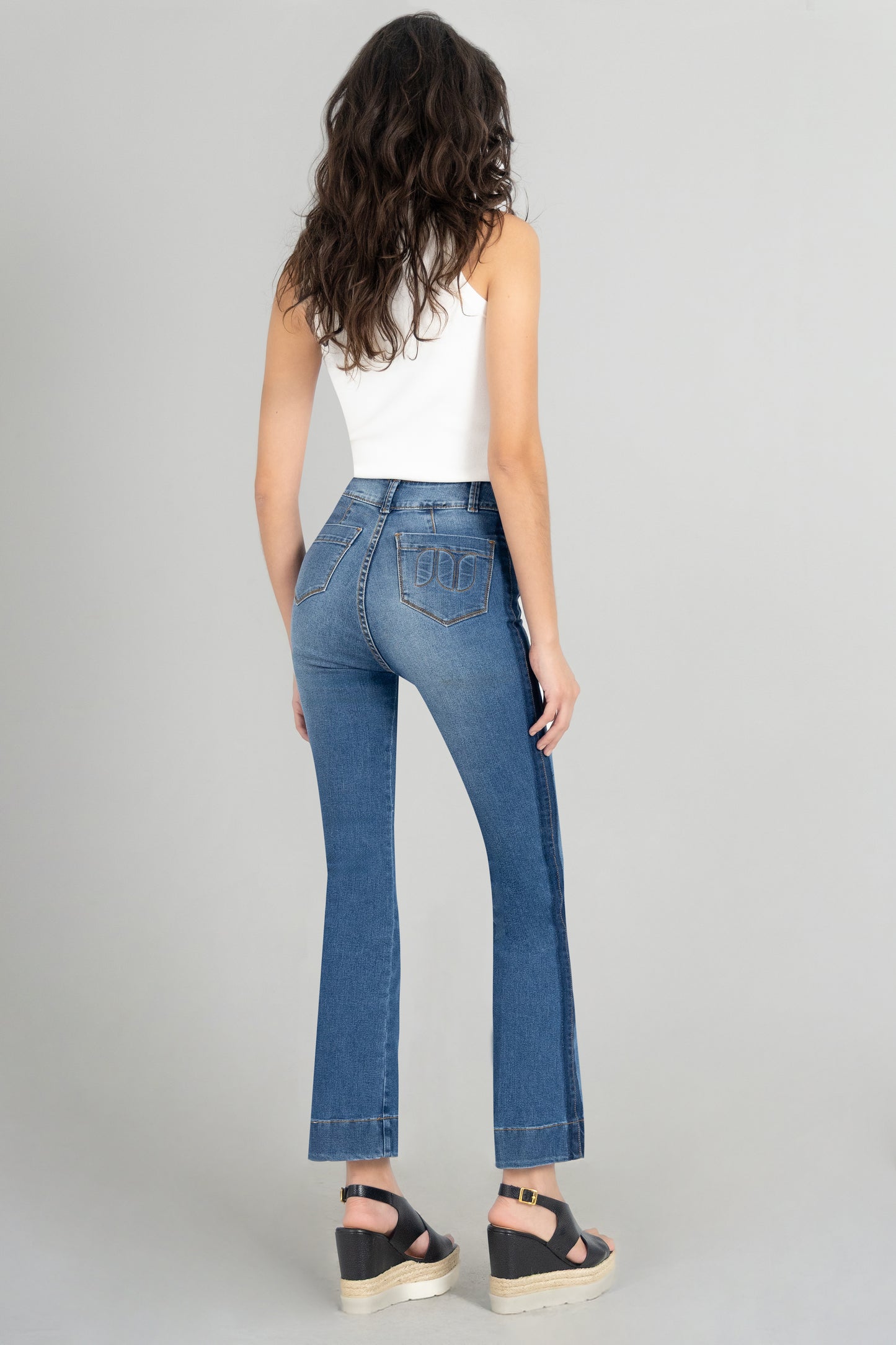 DOYENNE STRAIGHT LEG SIDE STRIPE