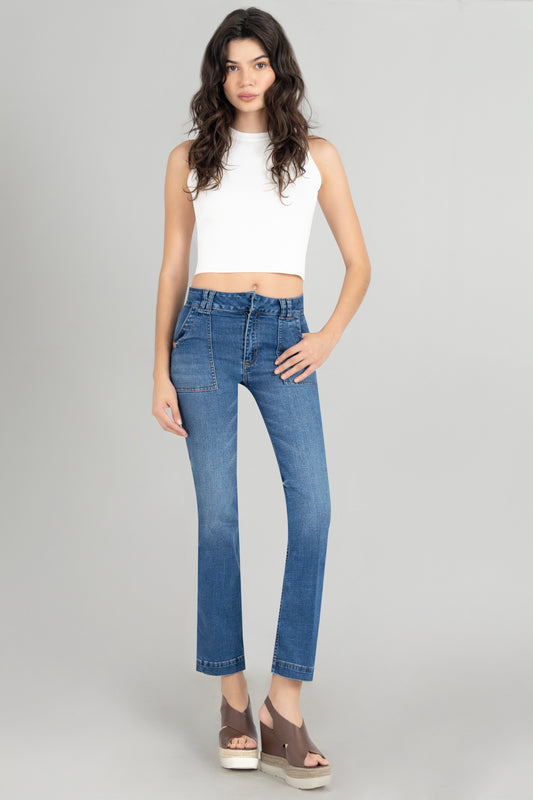 SOCIAL CLIMBER JEAN INDIGO