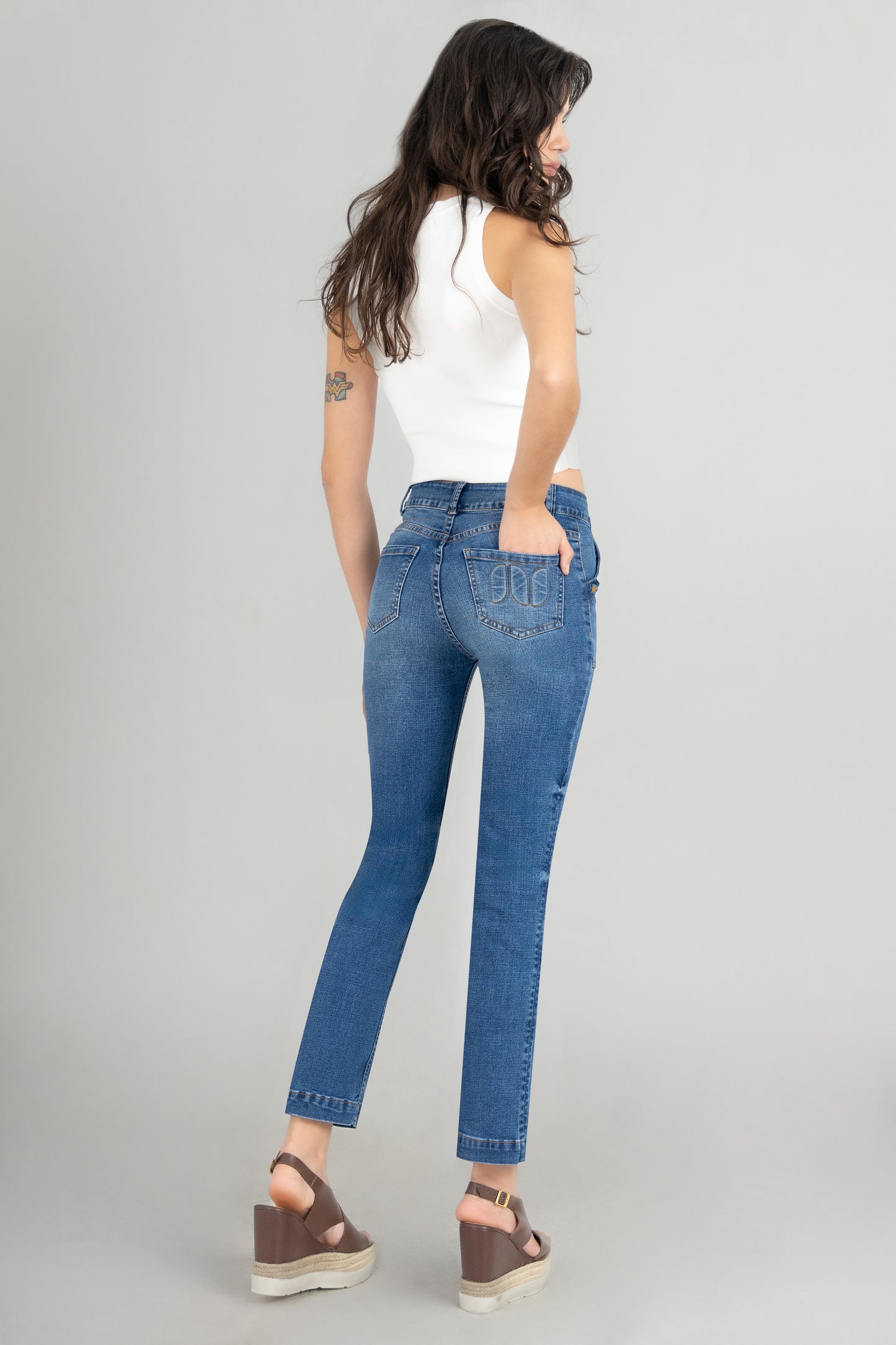 SOCIAL CLIMBER JEAN INDIGO