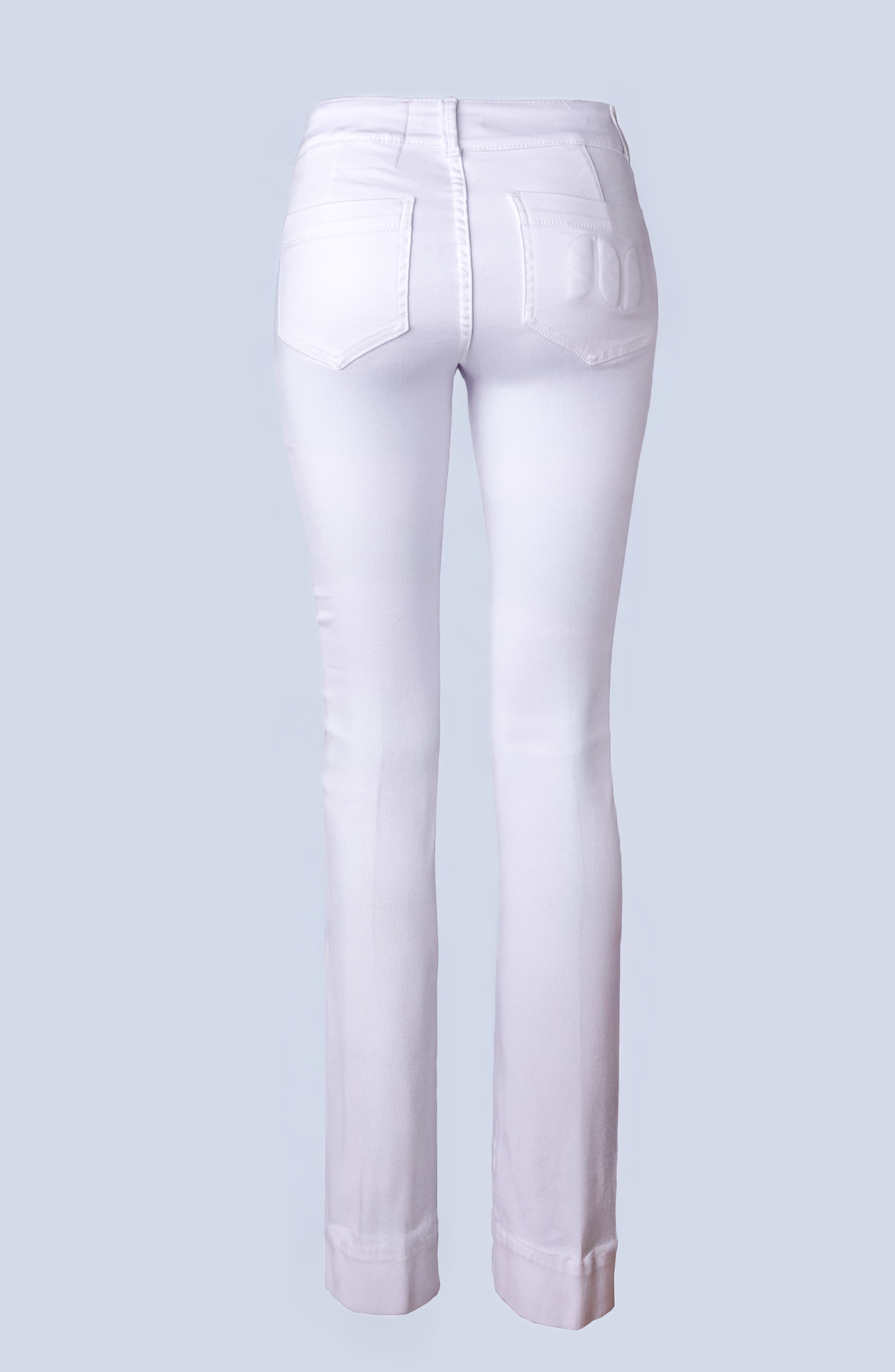 Doyenne Jean Straight Leg White