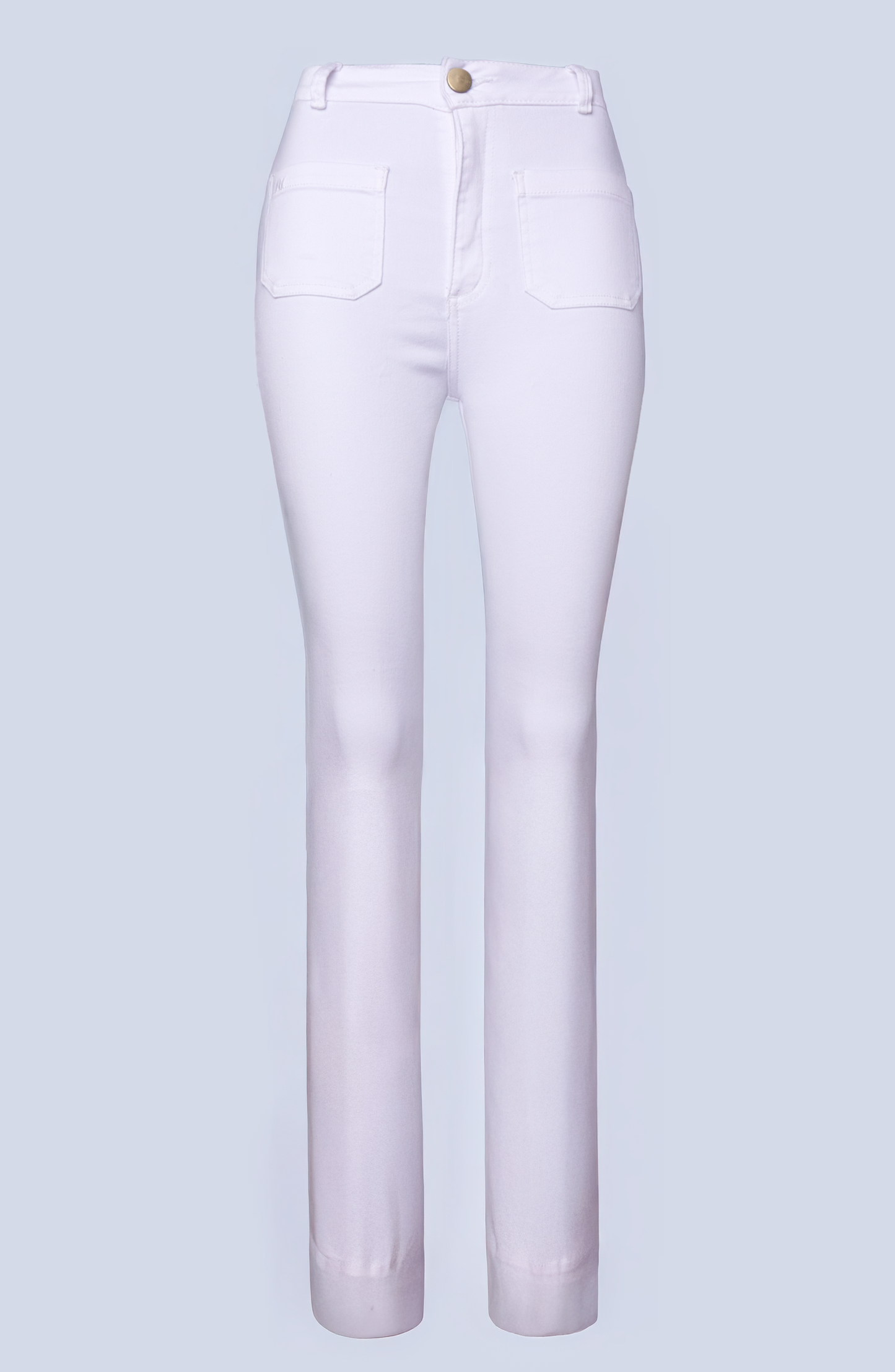 Doyenne Jean Straight Leg White