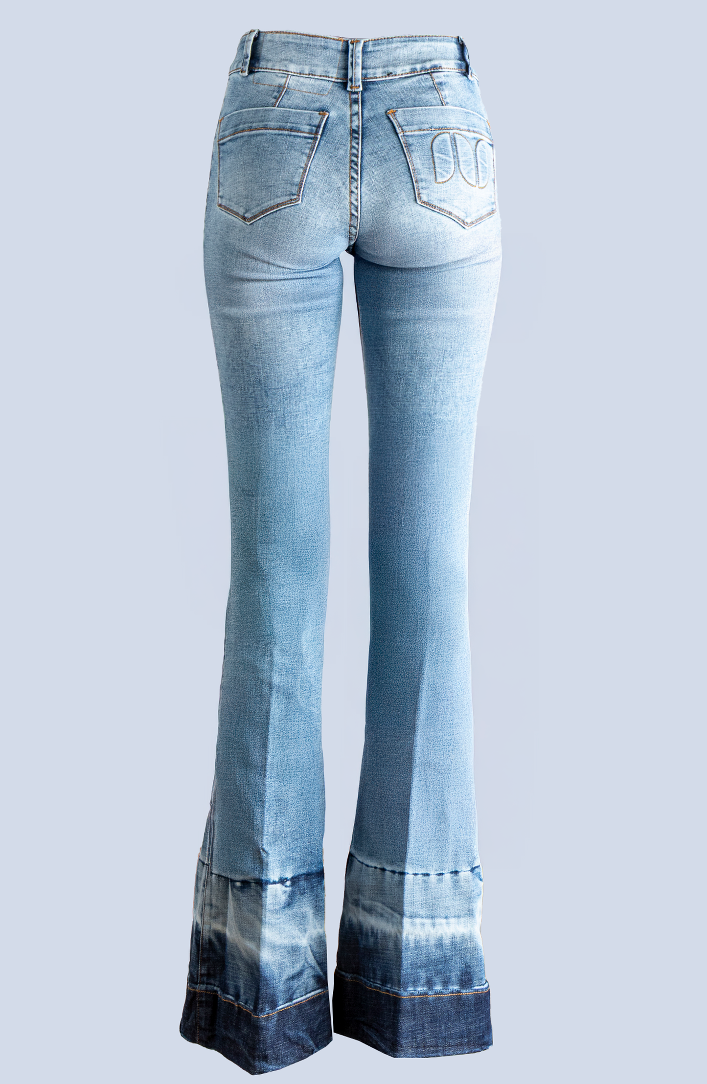 DOYENNE STONE WASH WITH HEM DETAIL