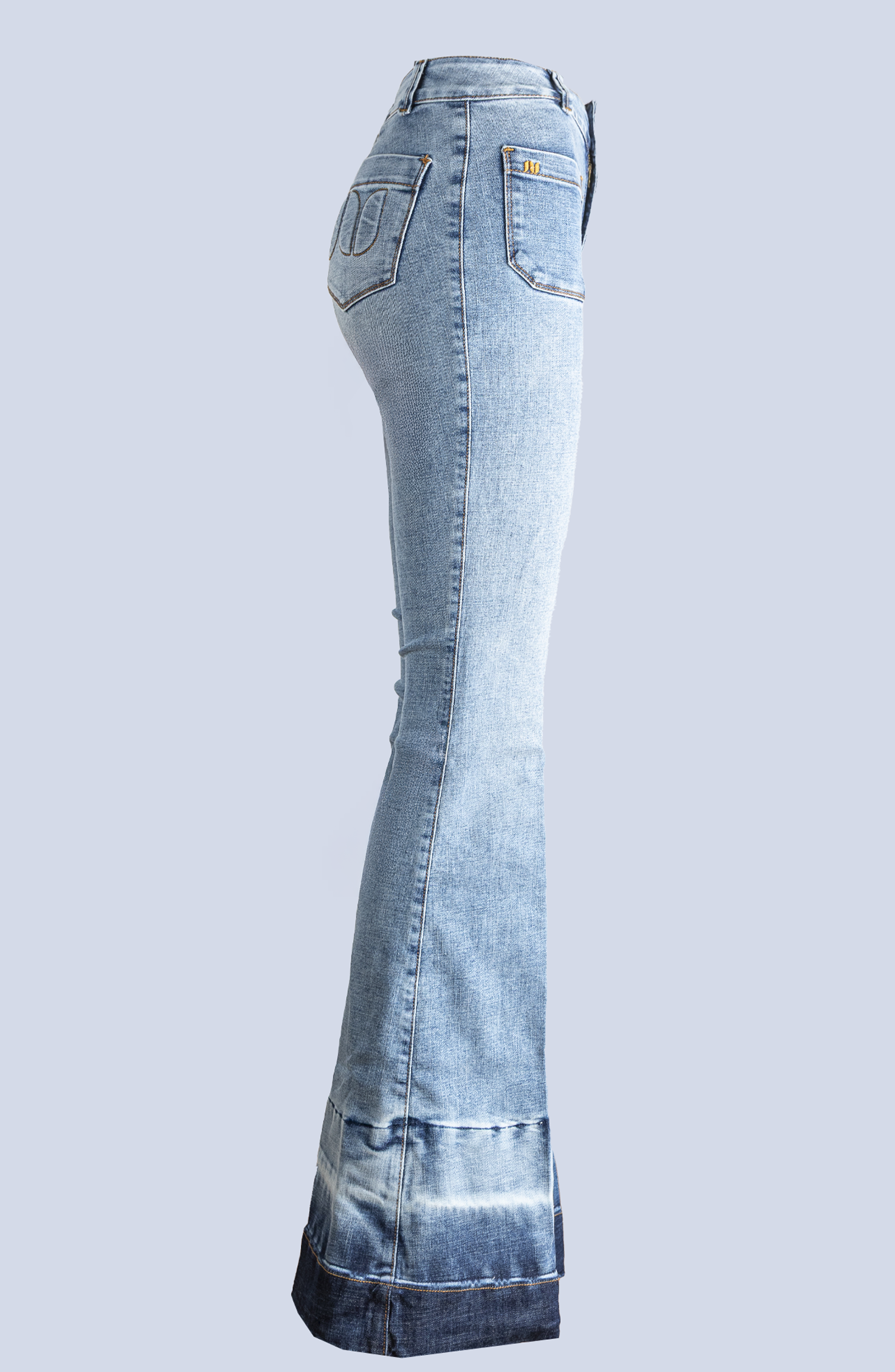 【oan】Allen Sandwashing Denim Flint and Tinder All-American Stretch Denim - HB Slim
