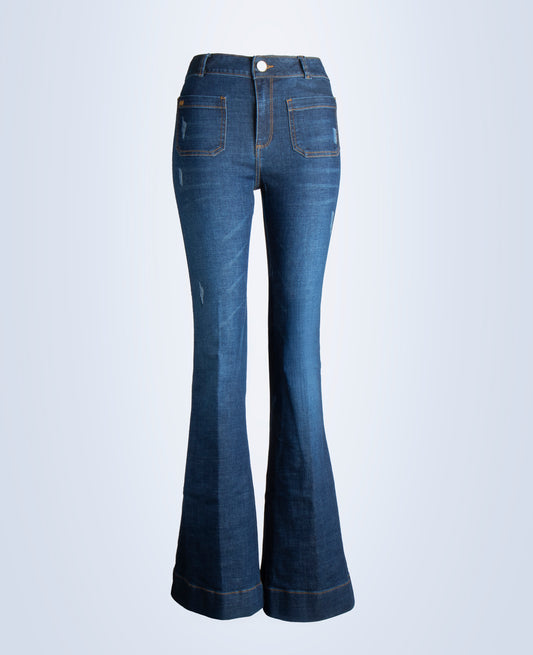 DOYENNE JEAN DISTRESSED WASH