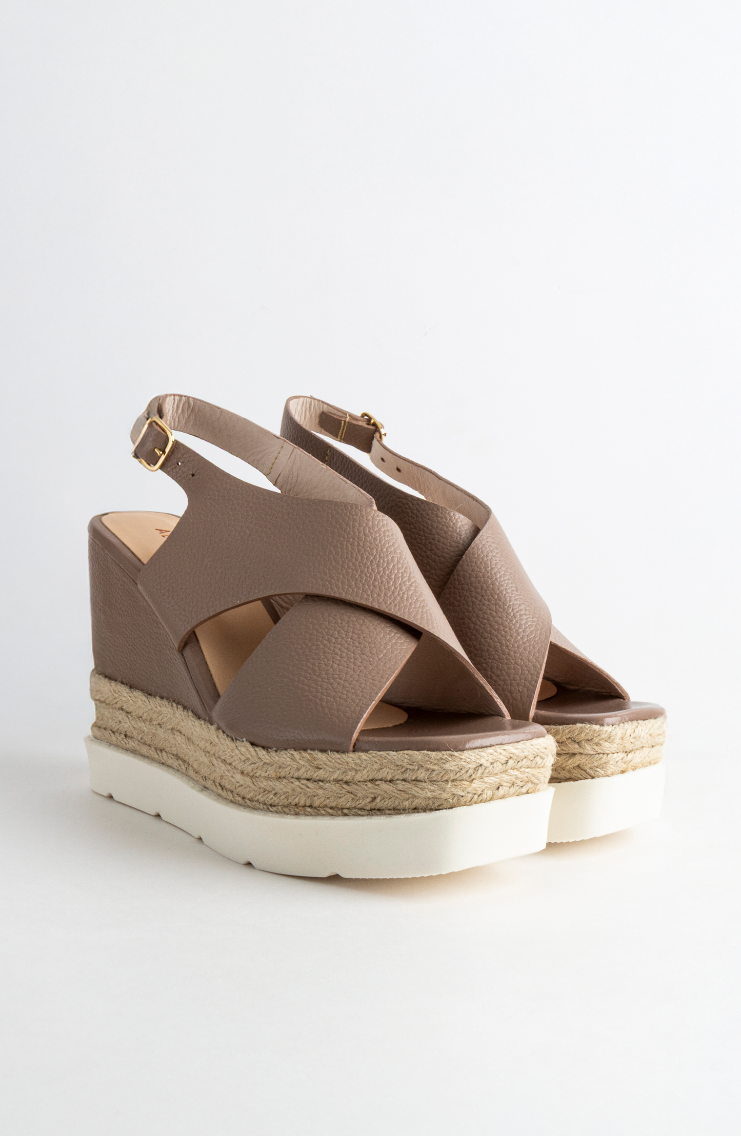 JACOBS WEDGE SANDAL TAUPE