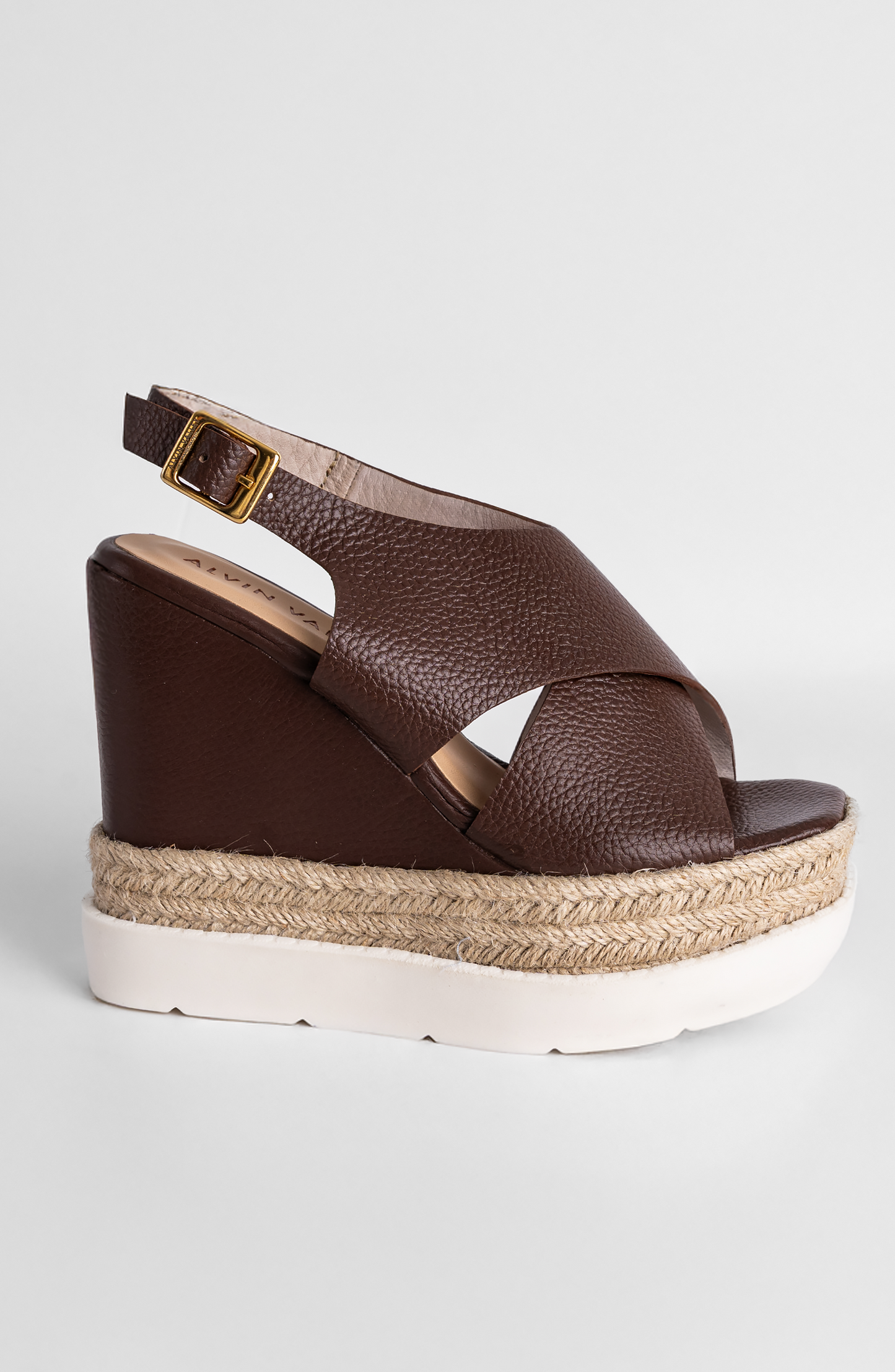 JACOBS WEDGE SANDAL MOCHA MOUSSE