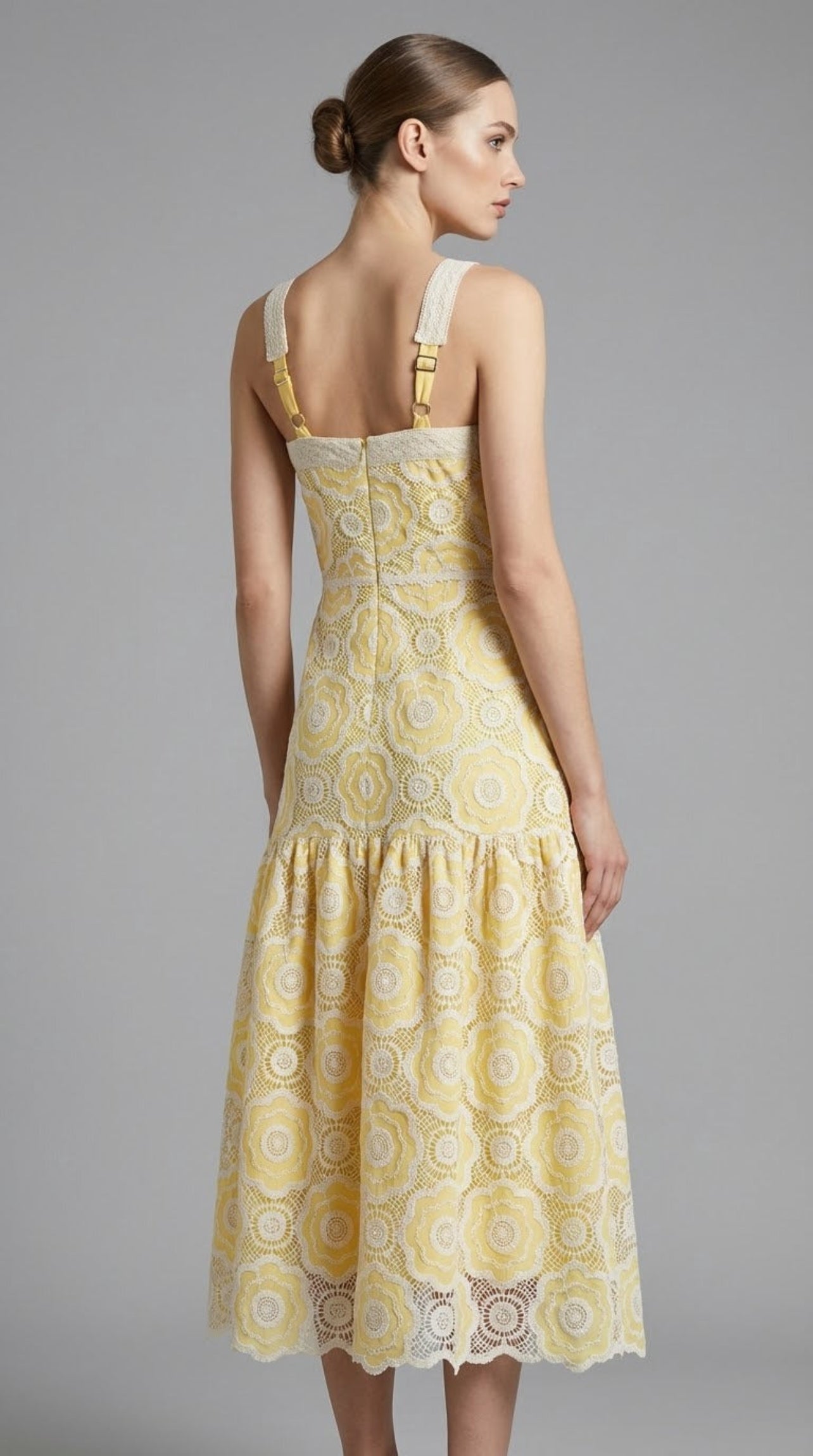 Sunshine Lace Maxi Dress