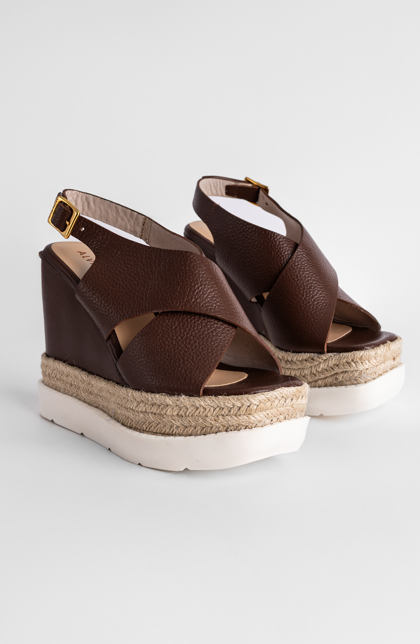 JACOBS WEDGE SANDAL MOCHA MOUSSE